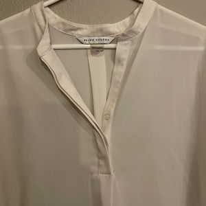 Off White Tunic Blouse